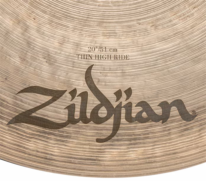 Zildjian 20" Kerope Thin High Ride - Ride-Becken