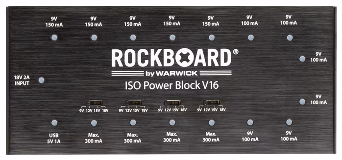 Rockboard ISO Power Block V16 - Multiadapter