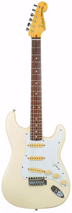 Aria Pro 2 1977 Stagecaster Cream RW - E-Gitarre