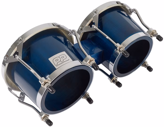 PP World Percussion Bongo - Blue - Bongos