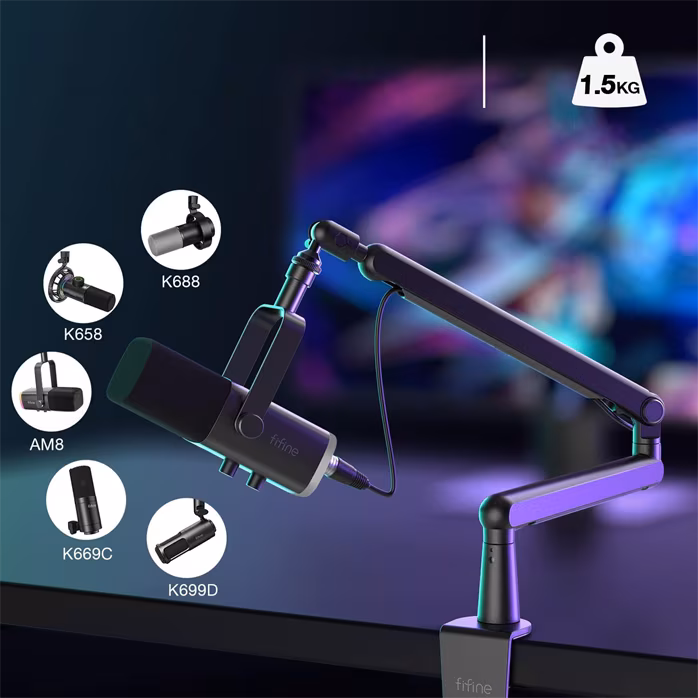 Fifine BM88 - Mikrofon-Arm