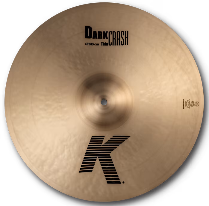 Zildjian 18" K dark crash thin - Crash-Becken