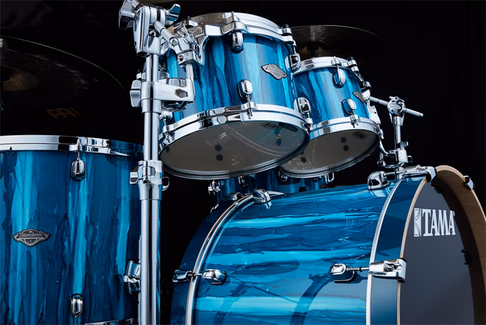 Tama Starclassic Performer Sky Blue Aurora Rock Set II - Schlagzeug