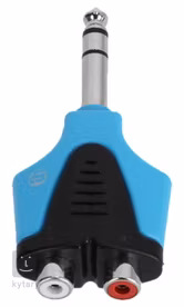 Adam Hall 4 STAR AY RF2 JM3 BLU LINE - Klinkenadapter