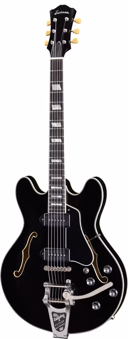 Eastman T64/TV-LTD Black - Semiakustische Gitarre