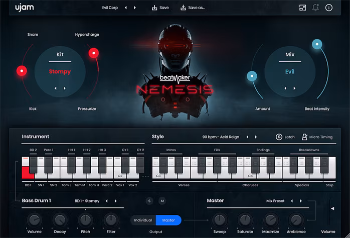 UJAM NEMESIS - Software