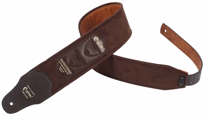 Furch Classic Brown Leather Strap - Gitarrengurt