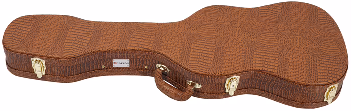 Razzor Woodline Shaped Electric Guitar Crocodile - Koffer für E-Gitarre