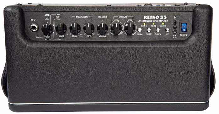 Vintage Retro 25 Black - Modeling-Combo für Gitarre