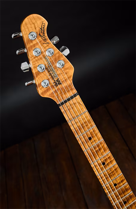 Music Man 2016 Valentine Trans Black - E-Gitarre