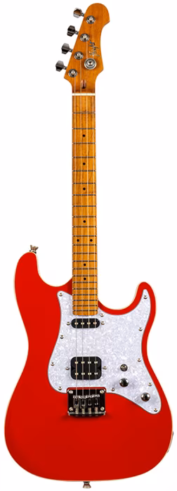 Flight Pathfinder Baritone Red - E-Ukulele