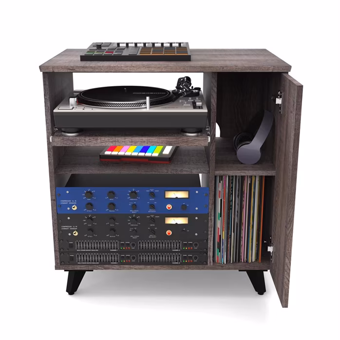 Glorious Modular Side Rack Walnut - Studiomöbel