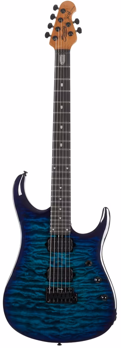 Sterling by Music Man John Petrucci JP150D QM Cerulean Paradise - E-Gitarre