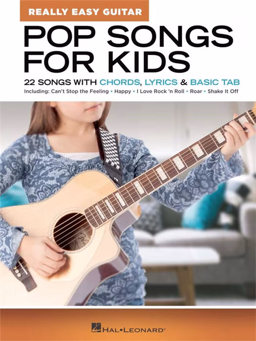 MS Pop Songs for Kids - Really Easy Guitar Series - Gitarrennoten