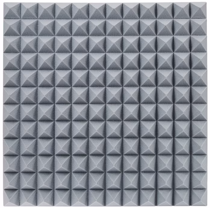 Pyramid Pyramid 50mm Grey/White - Akustikschaumstoff