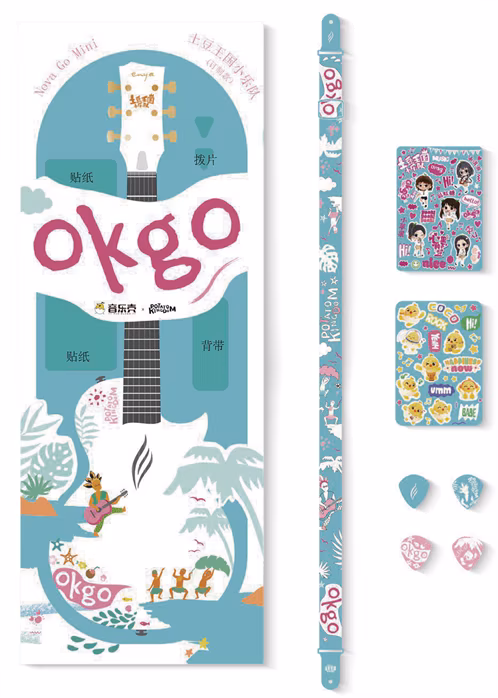 Enya Music Nova Go Mini Black - Akustische Reisegitarre