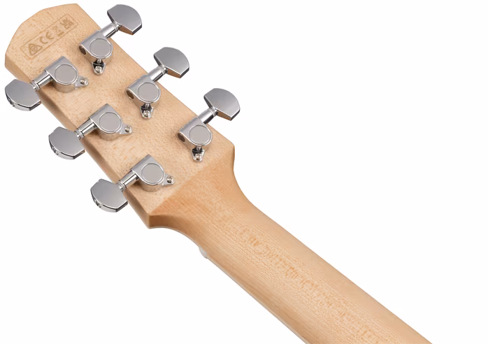 Ibanez AAM370M2E Transparent Antique White Ice Blue - Elektroakustische Gitarre