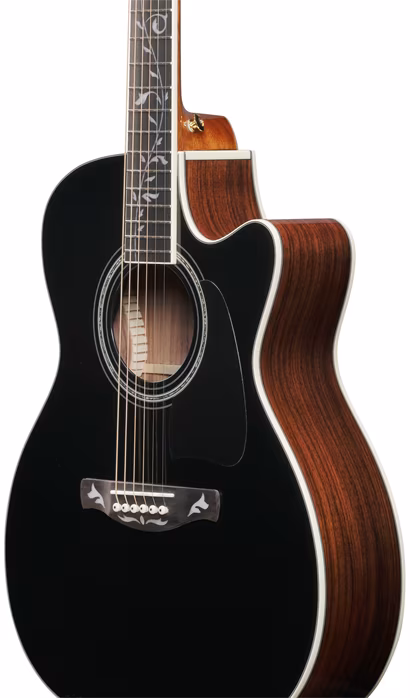 Ibanez AC391RCE Black Top - Elektroakustische Gitarre