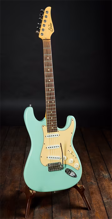 Suhr 2013 Pro Series Surf Green - E-Gitarre
