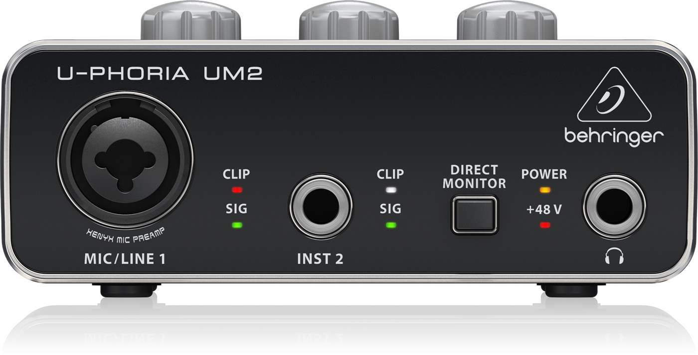 BEHRINGER UM2 USBSoundkarte Kytary.at