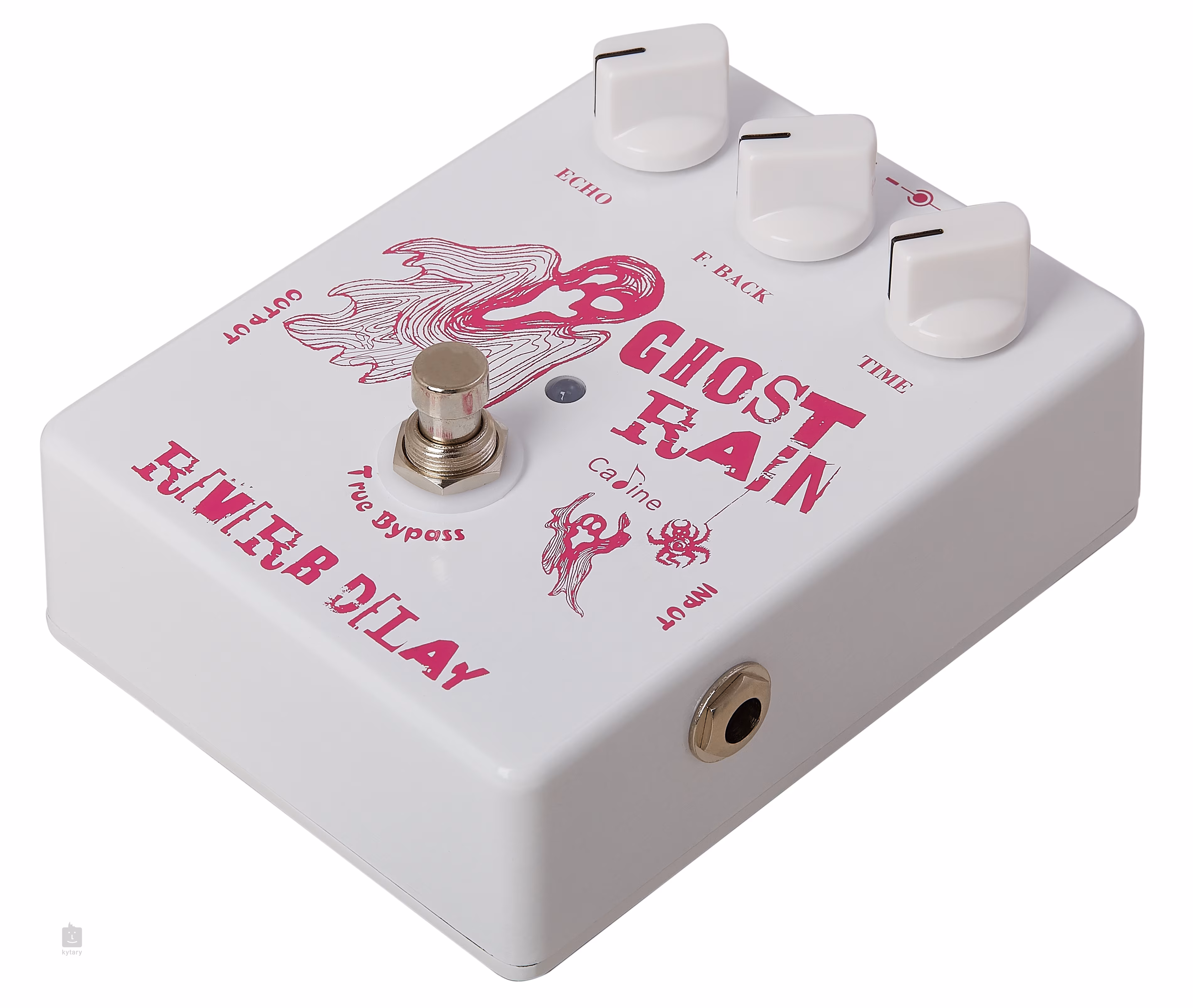 Pédale D'Effet Caline CP-41 Ghost Rain - Reverb Delay - True Bypass - Boîtier Métal