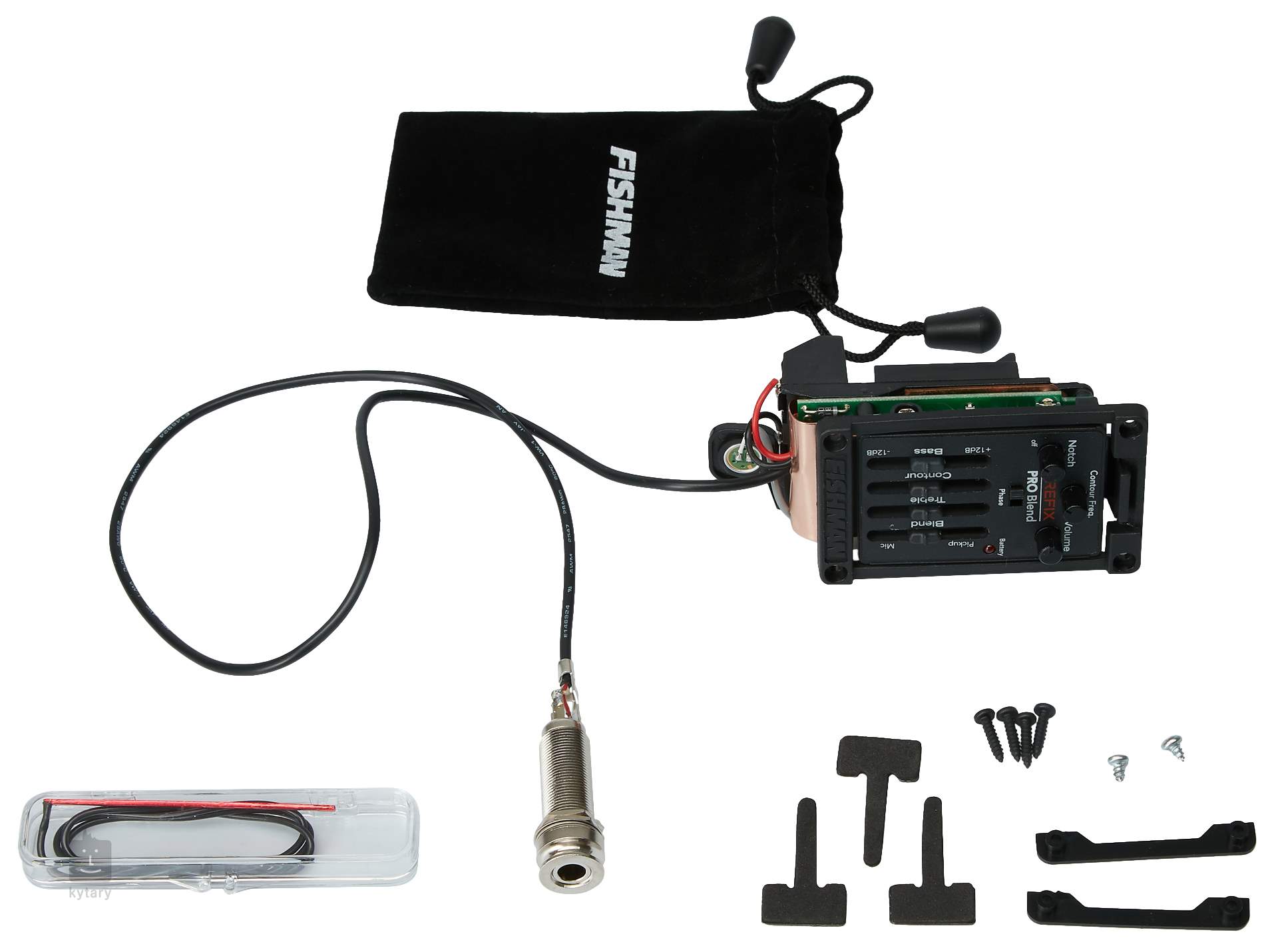 FISHMAN Prefix Pro Blend Preamp Narrow Format Aktive Elektronik für