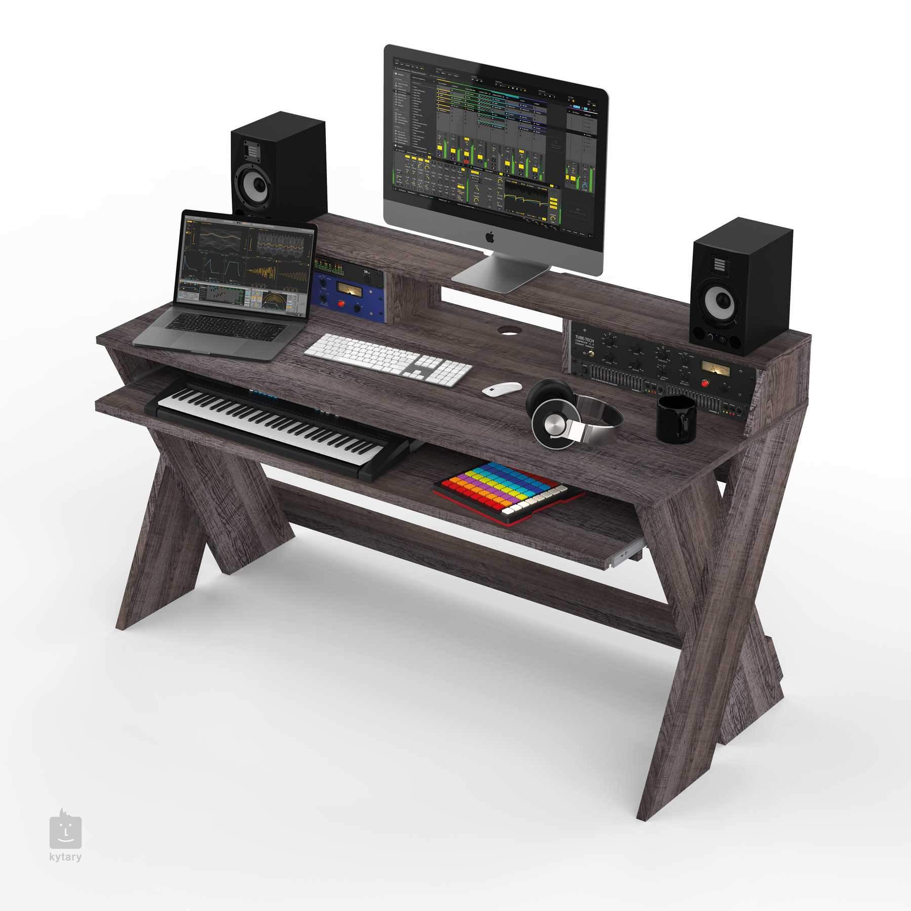 Glorious Sound Desk Pro Walnut Studiomobel