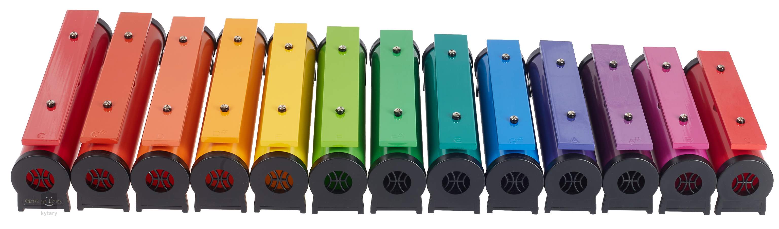 BOOMWHACKERS ChromaNotes Resonator Bells Complete Set Glockenspiel
