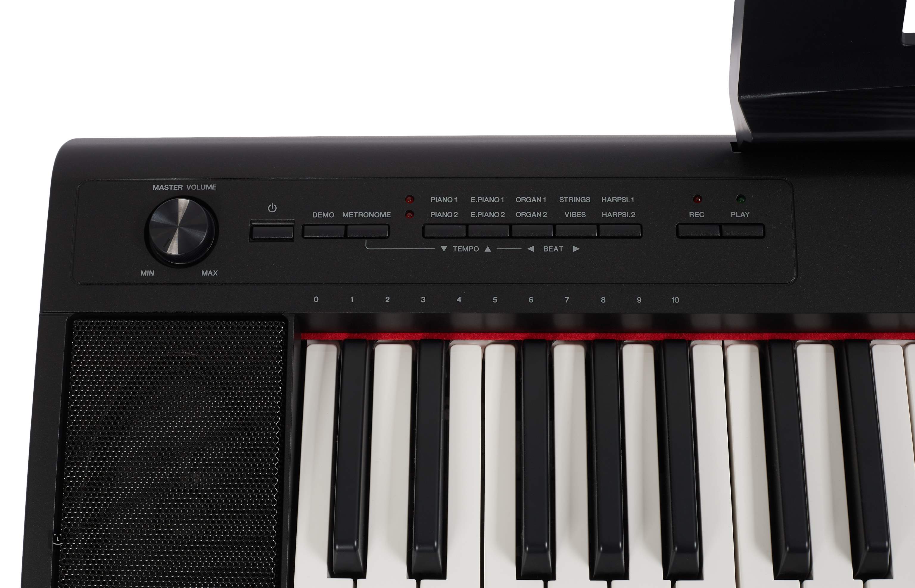Zubehör Set schwarz Super Yamaha NP-12 Stage Piano ideal für Anfänger inkl 