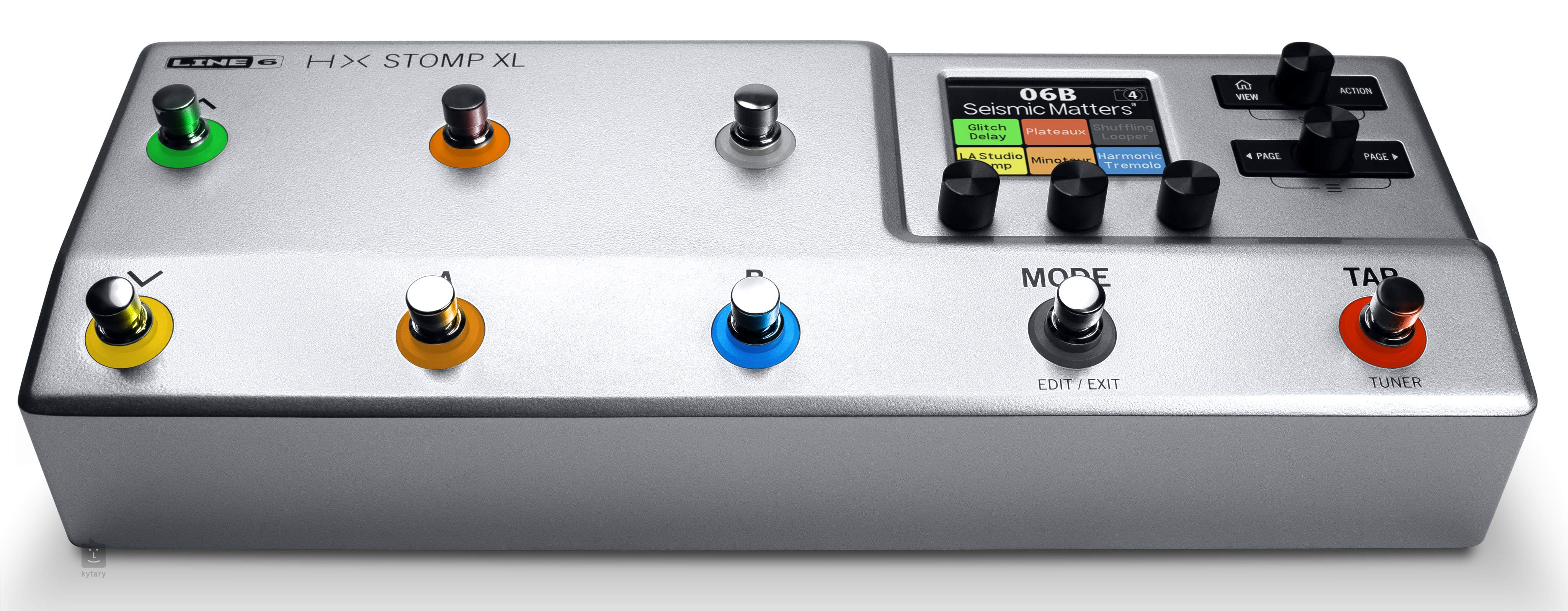 LINE 6 HX Stomp XL Silver Edition Gitarren-Multieffekt | Kytary.at