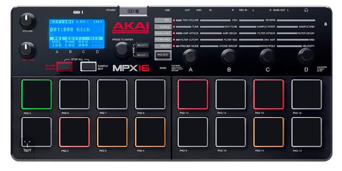 AKAI MPX16 (used) Sampler