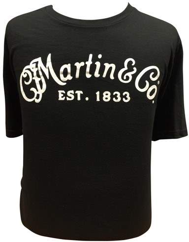 Martin T Shirt C F Martin Logo L T Shirt