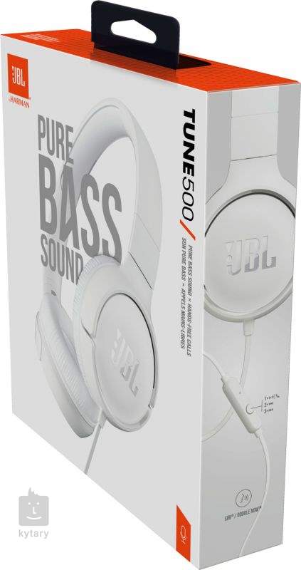 Jbl Tune 500 White Headphones