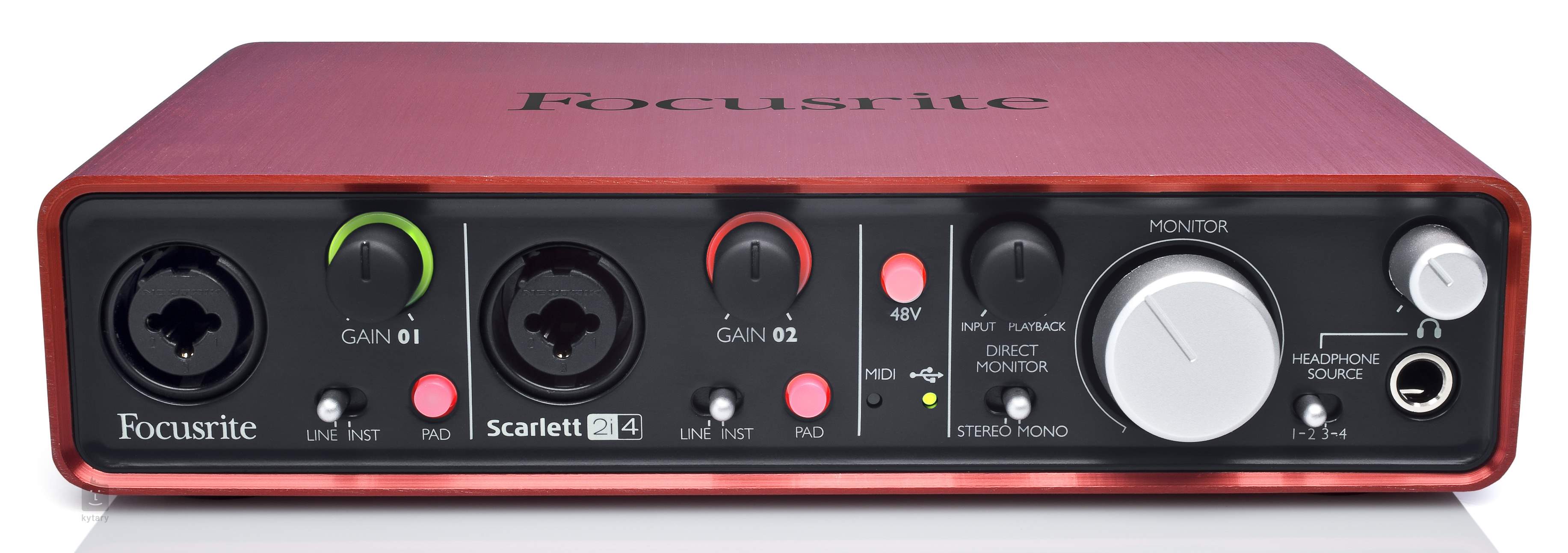 FOCUSRITE Scarlett 2i4 USB Sound Card