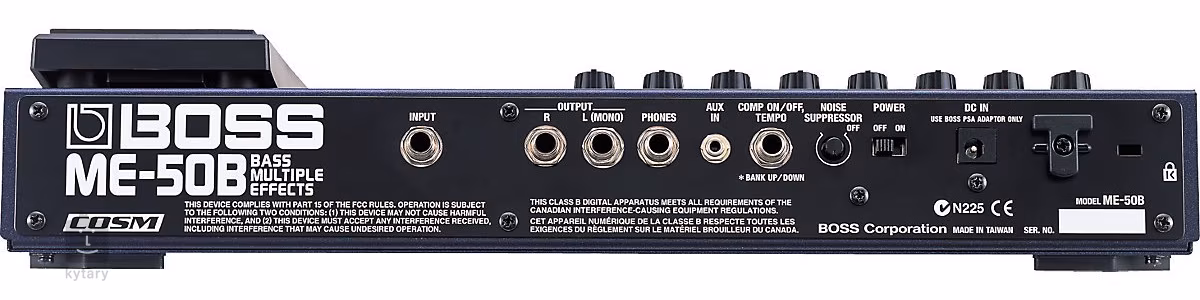 Boss Me 50b Bass Guitar Multi Effect