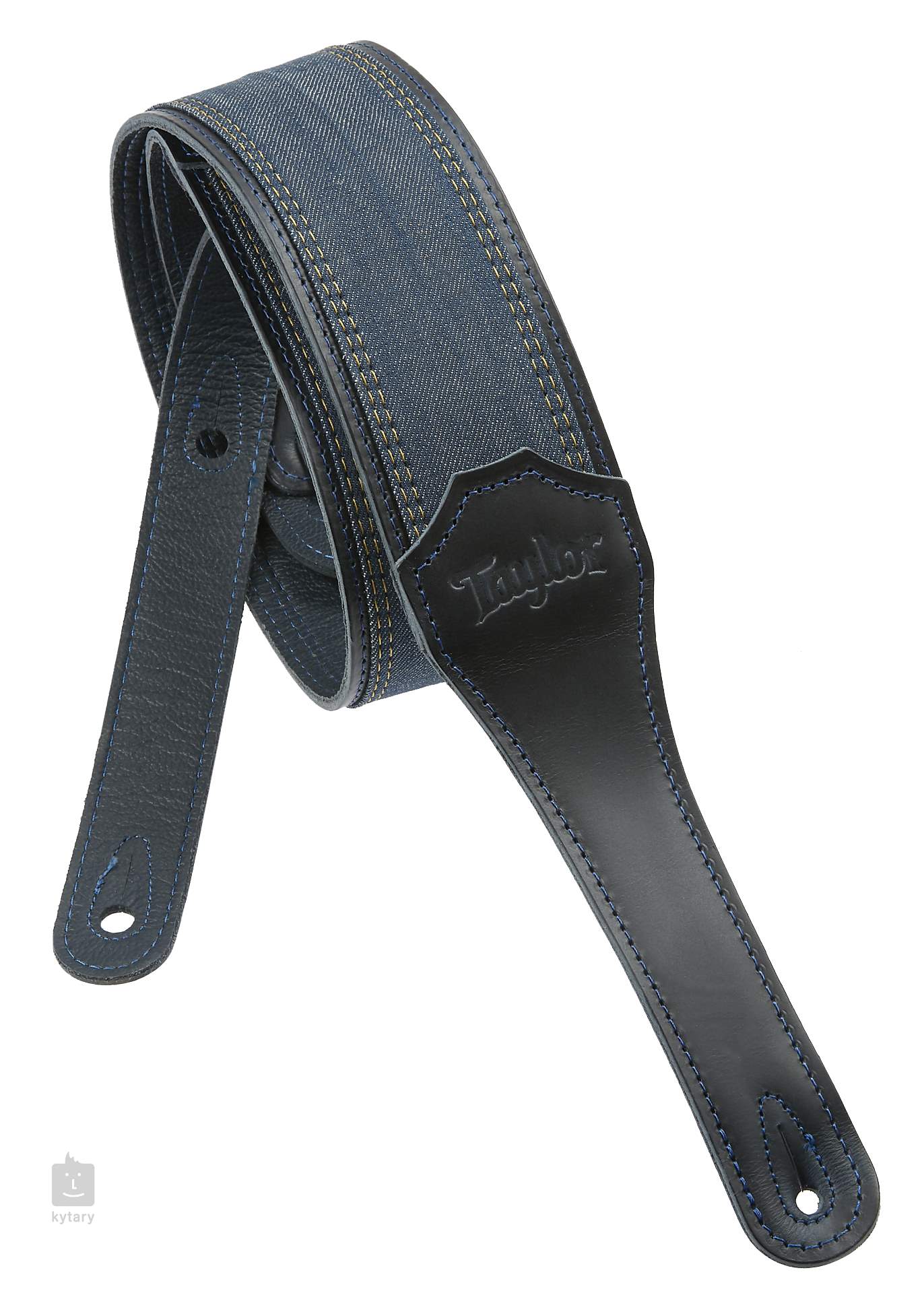 TAYLOR Blue Denim Strap Navy 2.5" Guitar Strap