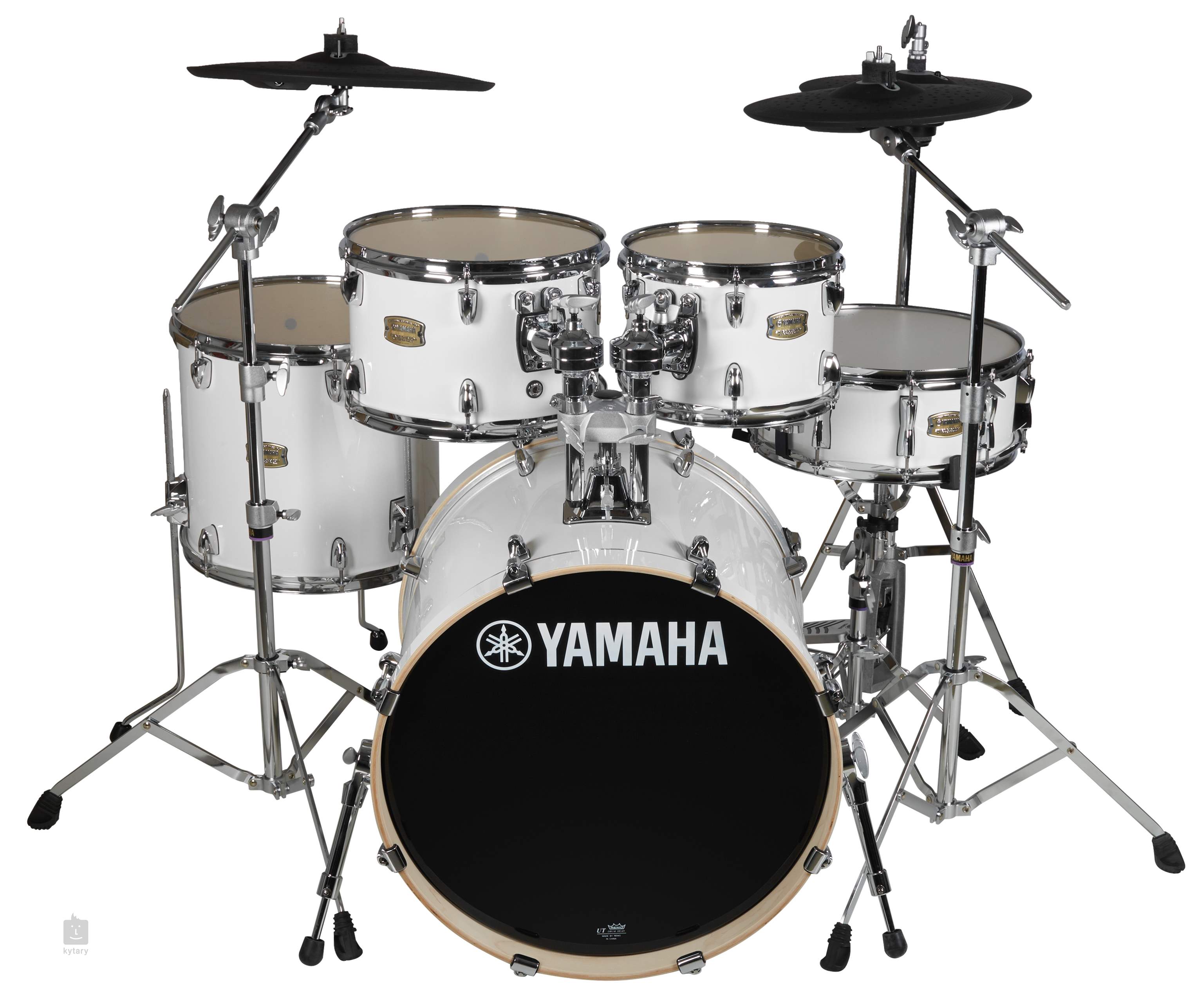 YAMAHA Hybrid Stage Custom studio set Pure White Electric Drum Kit