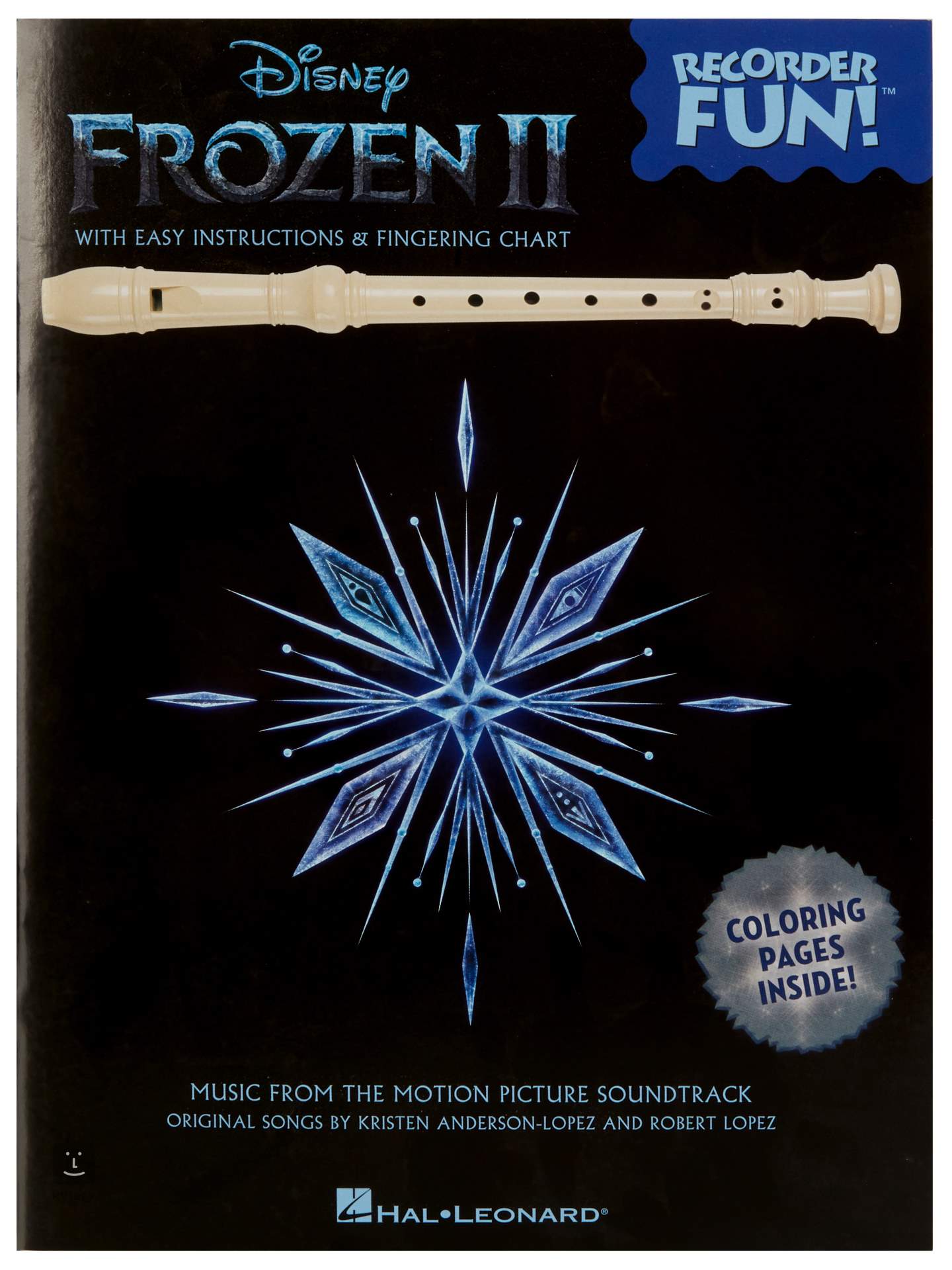 frozen recorder songbook