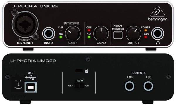 Usb audio codec behringer не работает