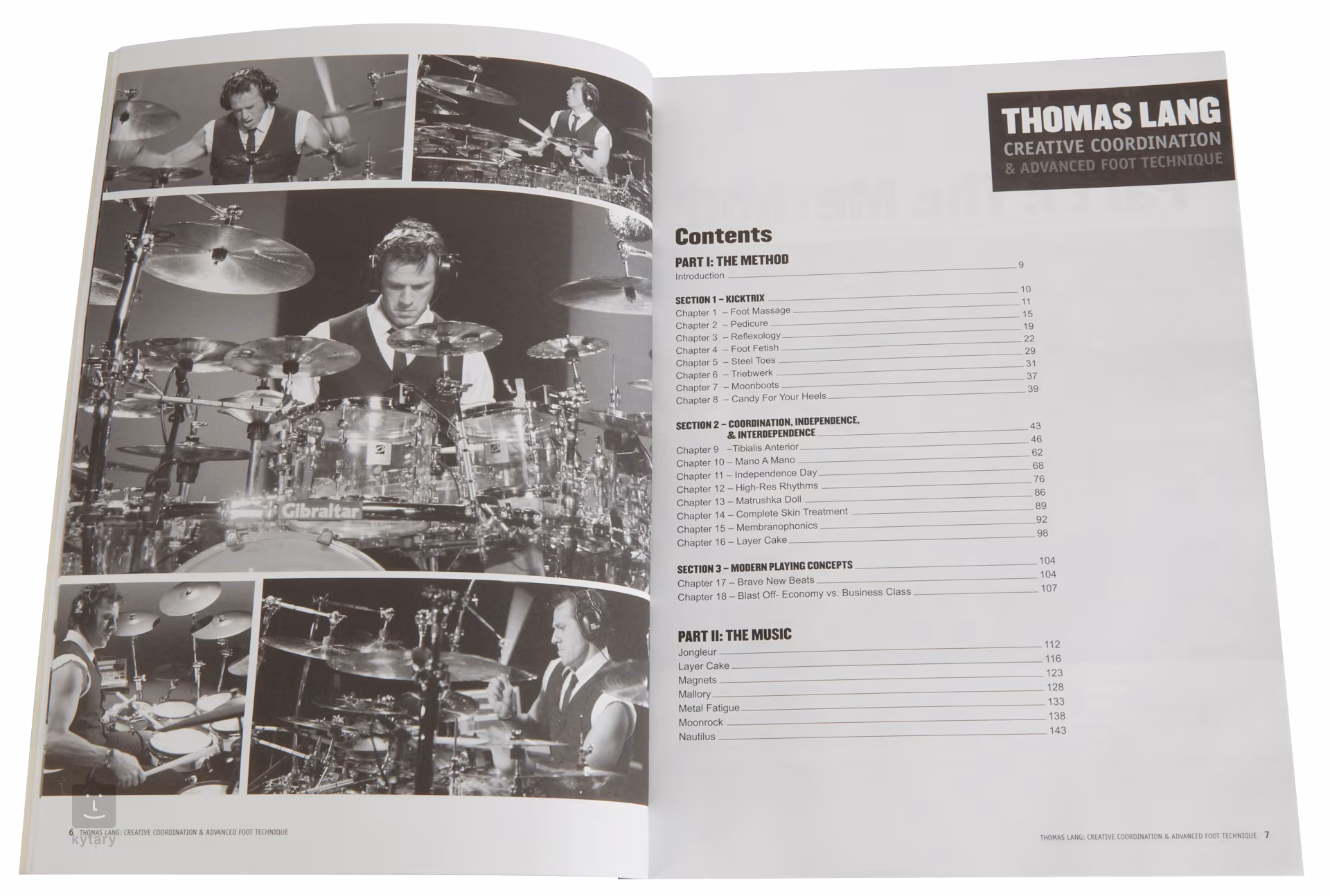 Ms Thomas Lang Creative Coordination And Advanced Foot Technique Book Cd Drum Method Book