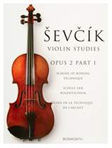 MS The Original Sevcik Violin Studies: School Of Bowing Technique Part 1
