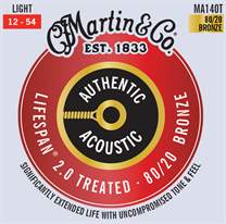 MARTIN Authentic Lifespan 2.0 80/20 Bronze Light