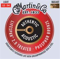 MARTIN Authentic Lifespan 2.0 92/8 Phosphor Bronze Light