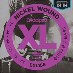 D'ADDARIO EXL156 Fender Squier Bass VI Strings