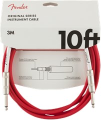 Original Series 10' Instrument Cable Fiesta Red