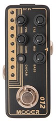 Mooer Micro PreAmp 012 US Gold 100 - Kytarový předzesilovač