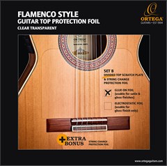 OPG-FLAM2 Flamenco Glued Divided Top Pickguard