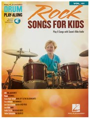 Drum Play-Along Volume 41: Rock Songs For Kids