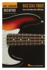 Hal Leonard Bass Method Bass Scale Finder 6x9