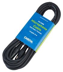 CASCHA Microphone Cable XLR 6 m